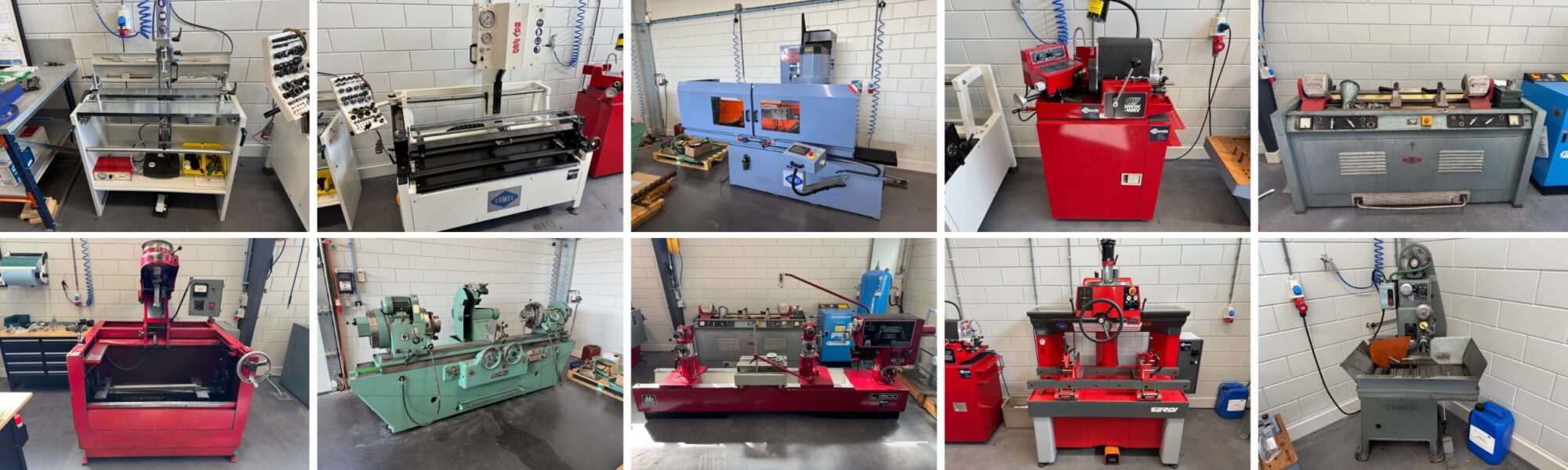 Machines bij JM Automotive